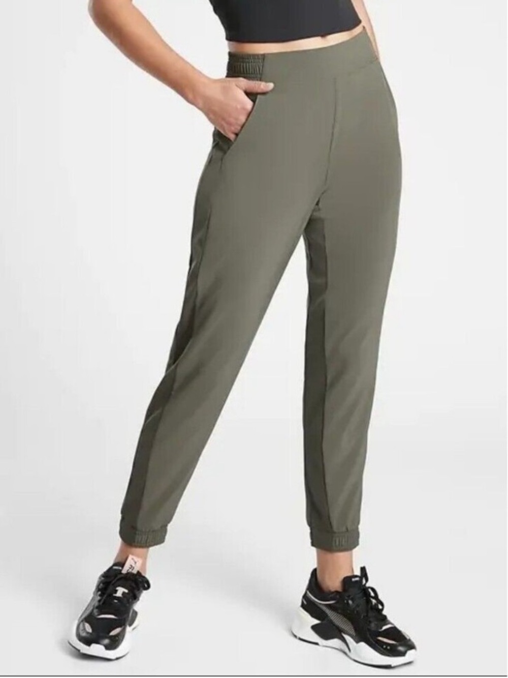 Athleta Textured Brooklyn Jogger
